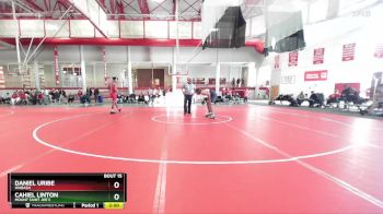 149 lbs Quarterfinal - Daniel Uribe, Wabash vs Cahiel Linton, Mount Saint Joe`s