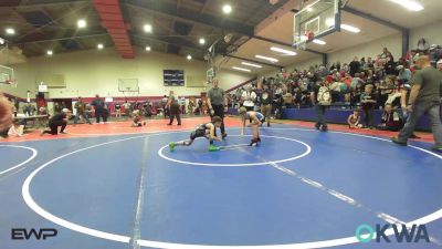 67 lbs Final - Grayson Schultz, Team Tulsa Wrestling Club vs Jaxsen Woolman, Vinita Kids Wrestling