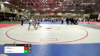 170 lbs Rr Rnd 1 - Drew Salazar, Blue Claw W.C. vs Justin Griffith, Seahawks Blue