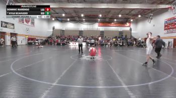 132 lbs Champ. Round 1 - Kyle Scavuzzo, Highland vs Dominic Marengo, Cincinnati LaSalle