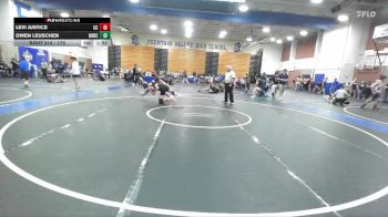175 lbs Champ. Round 1 - Levi Justice, Calvary Chapel (Santa Ana) vs Owen Leuschen, Norco