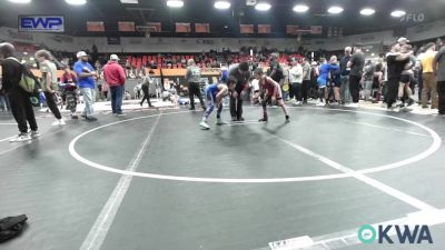 67 lbs Consi Of 4 - Christopher Gross, Redskins Wrestling Club vs Jonah Farley, Team Guthrie Wrestling