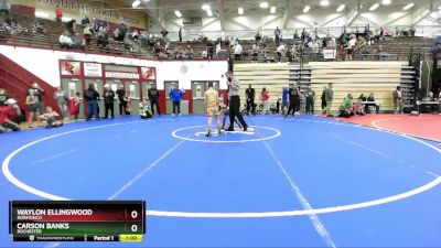 70-75 lbs Round 3 - Waylon Ellingwood, Normonco vs Carson Banks, Rochester