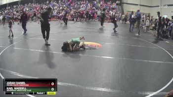 52 lbs Champ. Round 1 - Kael Waddell, Reverence Wrestling Club vs Judah Daniel, Pelion Youth Wrestling