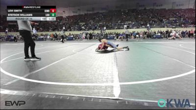 126 lbs Round Of 16 - Levi Smith, Cowboy Wrestling Club vs Stetson Williams, Lions Wrestling Academy