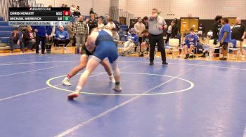 197 lbs Placement Matches (8 Team) - Chris Howatt, Niagara CC vs Michael Merevick, Harper