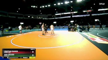 285 lbs Cons. Round 3 - Sam Wilkes, Issaquah vs Cristian Ramos, Moses Lake