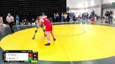 197 lbs Champ. Round 2 - Dante Pallone, Western Colorado University vs Gannon Mosher, Bethany (Kan.)