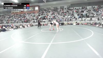 68 kg Champ. Rd Of 32 - Clarissa Agostini, Laker Wrestling Club vs Liv Wieber, The Factory Wrestling Club