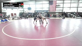 170 lbs Cons. Round 1 - Lillie Balosso, Juab vs Isabella Galarza, Carbon