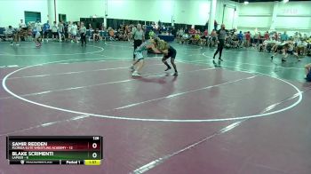 126 lbs Round 1 (10 Team) - Blake Scrimenti, Lapeer vs Samir Redden, Florida Elite Wrestling Academy