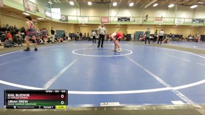 165 lbs Round 1 - Kail Bledsoe, El Dorado Springs vs Uriah Drew, Rogue Warrior Wrestling