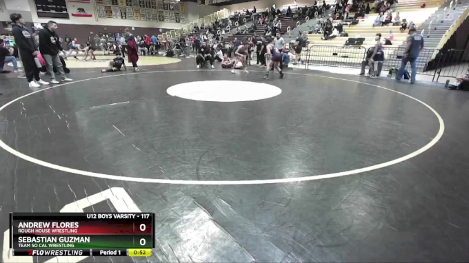 117 lbs Round 5 - Sebastian Guzman, Team So Cal Wrestling vs Andrew ...