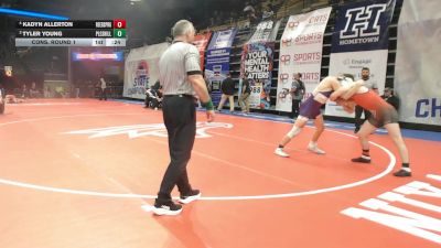 138 Class 2 lbs Cons. Round 1 - Tyler Young, Pleasant Hill vs Kadyn Allerton, Reeds Spring