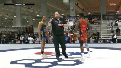Champ. Round 1 - Xavier Johnson, Army (WCAP) vs Leo Rodriguez, All Navy Wrestling