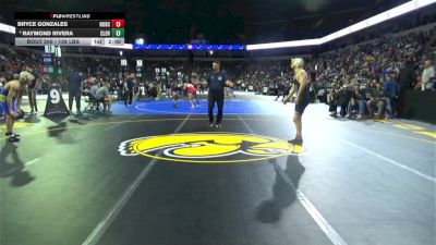 138 lbs Round Of 32 - Bryce Gonzales, Norco (SS) vs Raymond Rivera, Clovis (CS)