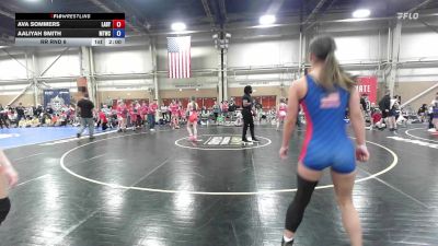 54 kg Rr Rnd 6 - Ava Sommers, Lady Warriors United - GK8E vs Aaliyah Smith, Maine Trappers Green - GK8E