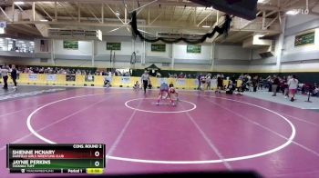 112 lbs Cons. Round 2 - Jaynie Perkins, Tatanka Tuff vs Shienne McNary, Fairfield Girls Wrestling Club