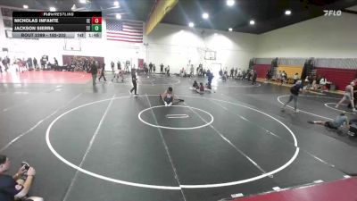 185-202 lbs 3rd Place Match - Jackson Sierra, Team Thunder vs Nicholas Infante, Eastvale Elite