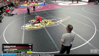 Quarterfinal - Caden Zutavern, Sandhills/Thedford vs Theron Miller, Hemingford