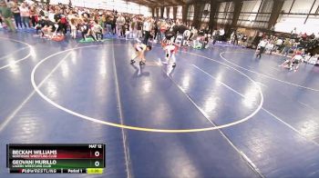 82 lbs Champ. Round 2 - Beckam Williams, Northside Wrestling Club vs Geovani Murillo, Lakers Wrestling Club