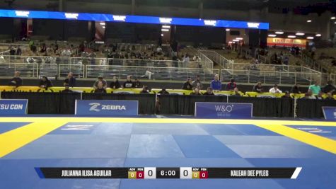 Kaleah Dee Pyles vs Julianna Ilisa Aguilar 2025 Pan Jiu Jitsu IBJJF Championship