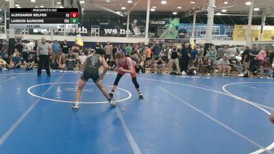 154 lbs Rr Rnd 1 - Aleksandr Belfer, Kraken - HSC vs Landon Sansone, Dark Horse Red - HSC