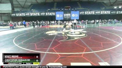 108 lbs Cons. Round 5 - Wyatt Browe, Mat Demon Wrestling Club vs Christopher Morales Remigio, Ascend Wrestling Academy