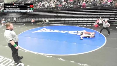 6A 130 lbs Cons. Round 1 - Gia Arrowsmith, Davis vs Quincee Willis, Mountain Ridge