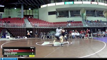 105 lbs Finals (2 Team) - Nicole Abrego, Garden City HS vs Madalynn David, Eaglecrest