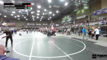 77 lbs Consi Of 8 #2 - Karter Capra, Elbert County Wranglers vs Kaden Krueger, Athlos Wrestling