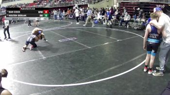 112 lbs Champ. Round 1 - Kolten Sedlak, Seward Wrestling Club vs Ean Cock, McCook Youth Wrestling Club