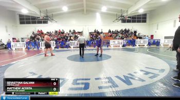 285 lbs Cons. Round 2 - Sevastyan Galvan, Central East vs Matthew Acosta, Washington Union