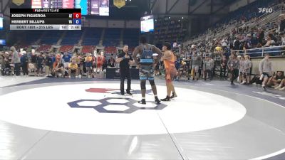 215 lbs Cons. Sub-rd Of 64 - Markus Stewart, OK vs Hadi Mazraani, MI
