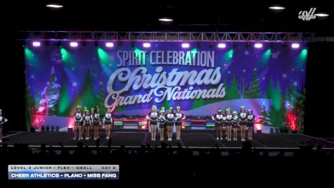 Cheer Athletics - Plano - Miss Fang [2025 L3 Junior - Flex - Small Day 2] 2025 Spirit Celebration Christmas Grand Nationals