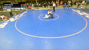 120 lbs Cons. Round 3 - Colin Phelan, Unattached vs Chase Davis, Unattached
