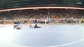 D4-190 lbs Champ. Round 1 - Bryce Randolph, Clinton vs Liam Leipold, St Ignace