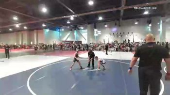 81 lbs Rr Rnd 1 - Zaiden Hill, Nevada Elite vs Sawyer Sage, Team Real Life