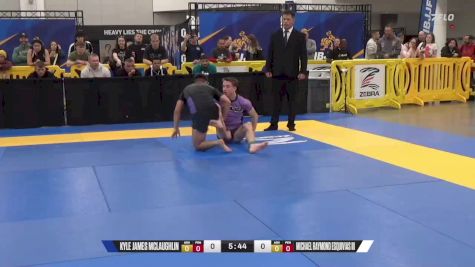 Michael Raymond Esquivias III vs Kyle James McLaughlin 2024 World IBJJF Jiu-Jitsu No-Gi Championship