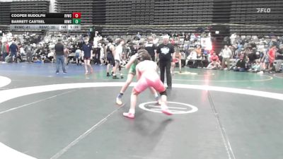 131 lbs Rr Rnd 6 - Cooper Rudolph, Revolution Wrestling Club - MSC vs Barrett Casteel, Rabbit Wrestling Club - MSC