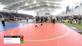 116 lbs Quarterfinal - Anthony Sanchez, Blackcat WC vs Asher Williams, War Wc