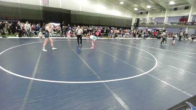 140 lbs Cons. Quarters - Macie Little, Moyer Elite Wrestling vs Anberlin Hardy, The Chicken Coop Wrestling Club