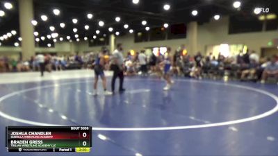 115+120 Quarterfinal - Braden Gress, Trojan Wrestling Academy LLC vs Joshua Chandler, Guerilla Wrestling Academy