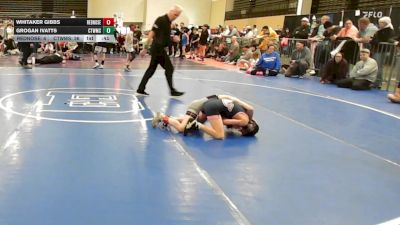 68 lbs Rr Rnd 3 - Whitaker Gibbs, RedNose Wrestling School - K3 vs Grogan Ivatts, CT Whale Orca - K3