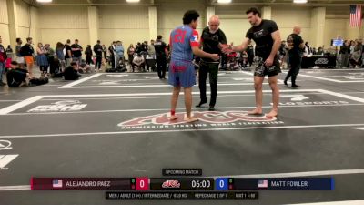 Alejandro Paez vs Matt Fowler 2025 ADCC Charlotte Open