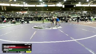 285 lbs Cons. Round 6 - Kenai Huff, LaGrande vs William Bomba, Sandpoint