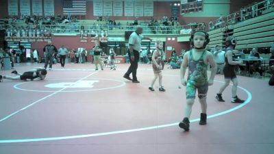 6U - 45 lbs Semis - Jameson McParlan, Oak Hill Wrestling Club vs Clay Chamberlain, Indiana