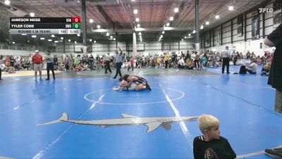 125 lbs Round 1 (6 Team) - Jameson Neise, 84 ATHLETES vs Tyler Cobb, BLACKHAWK WRESTLING CLUB