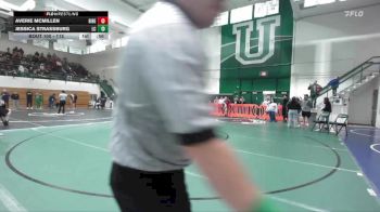 115 lbs Cons. Round 1 - Averie McMillen, Big Bear vs Jessica Strassburg, La Cañada
