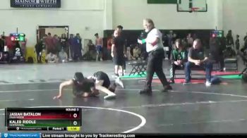 110 lbs Round 3 - Kaleb Riddle, Centennial vs Jasiah Batalon, Palo Verde